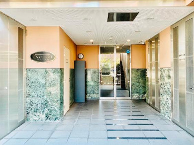 【ロビー】 | アルテール両国 | 清潔なロビーです