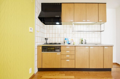 【キッチン】 | プレリュード東那珂 | シンプルな清潔感のあるキッチンです！