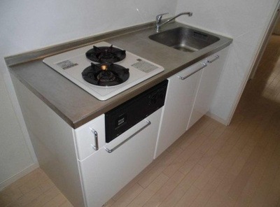 【キッチン】 | カーサエンペサール | シンプルな清潔感のあるキッチンです！