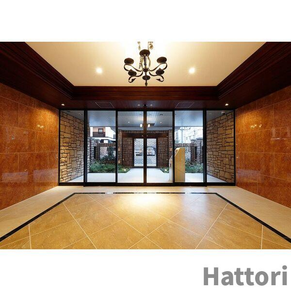 グランカーサ難波元町のロビー