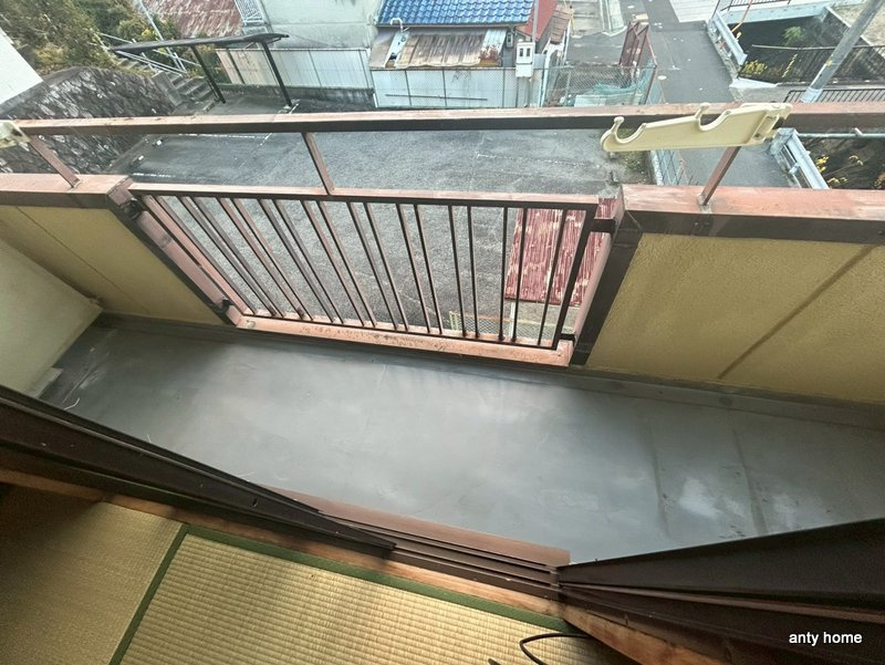 サン春日第1マンション　仲介手数料無料のバルコニー