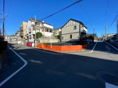 【前面道路含む現地写真】 | 桜川2丁目売地 | 車通りも少なく閑静な住宅街です
