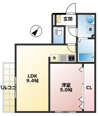 RIZE春日部の間取り