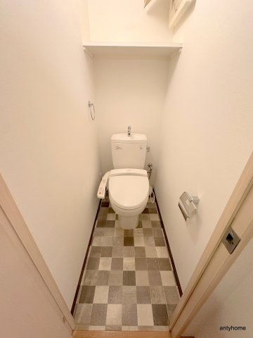 セントロイヤルクラブ谷町　仲介手数料無料のトイレ