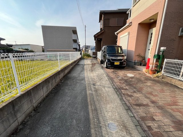 池田下町戸建の駐車場