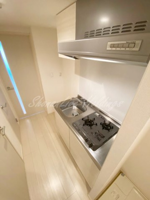 【キッチン】 | リブリ・柳町 | 都市ガス・使いやすい2口ガスコンロキッチン♪