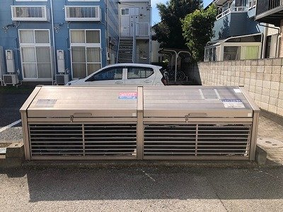 レオパレスロースマリーンのその他|ゴミ集積所