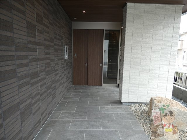 ビラメゾンのエントランス