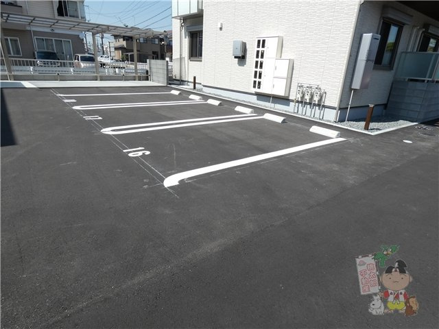 ビラメゾンの駐車場