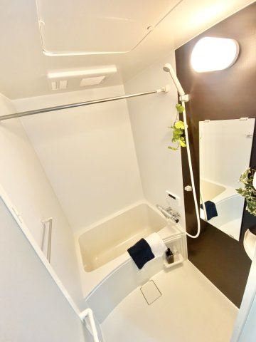 （仮称）和良比アパートの浴室|※同施工参考写真