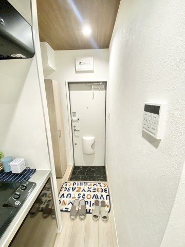 （仮称）和良比アパートの玄関|※同施工参考写真