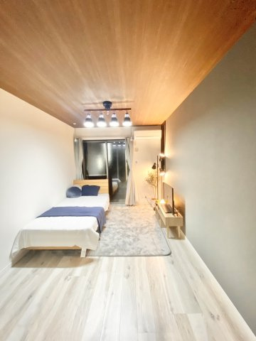 （仮称）和良比アパートの居間・リビング|※同施工参考写真