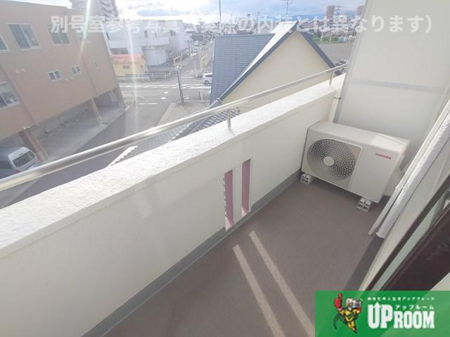 上田パストラルコートのバルコニー