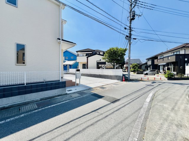 前橋青柳の前面道路含む現地写真|車の通りも少なく駐車も楽々♪