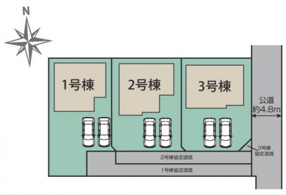 高崎市下佐野町の区画図|区画図
