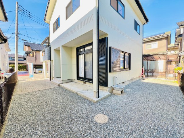 前橋市箱田町の庭|BBQなども楽しめるお庭スペース♪