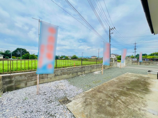 前橋市粕川町深津の庭|家庭菜園なども楽しめるスペース◎