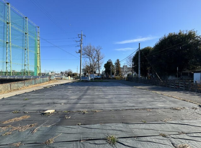 敷地面積60.5坪　売地　川越市笠幡　の外観