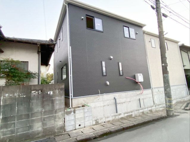 クレイドルガーデン須恵町佐谷第1-2号棟の外観|物件裏側の外観です！