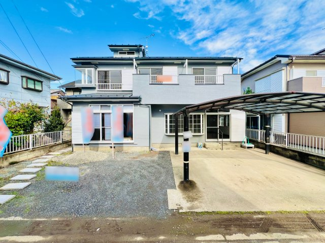 太田市大原町の外観|間口も広く、駐車も楽々♪