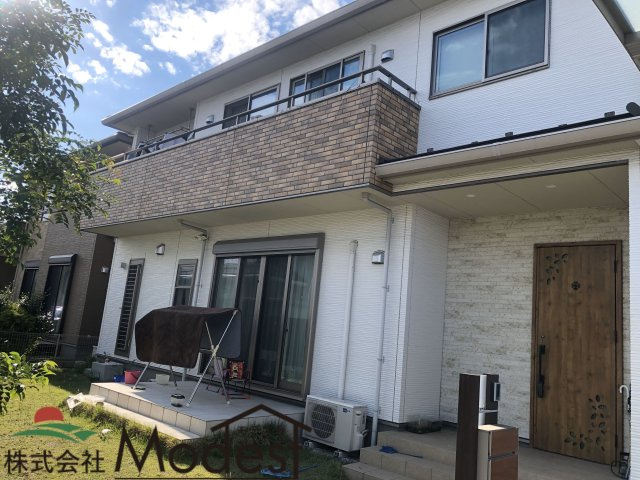 太田市西新町の庭|ご家族でBBQなども楽しめるお庭スペース♪