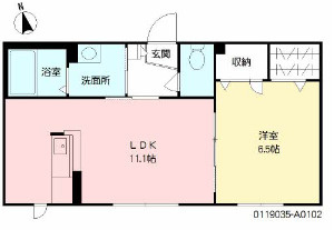フォーレスS D棟の間取り