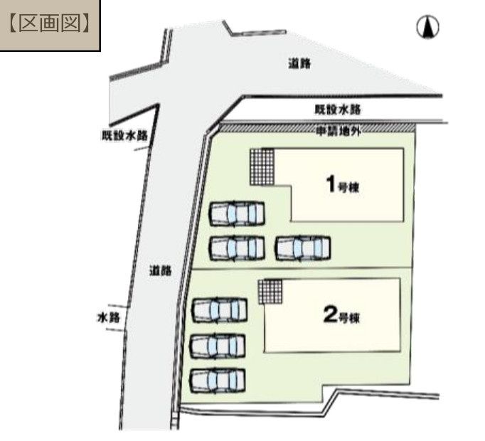 高崎市柴崎町の区画図|区画図