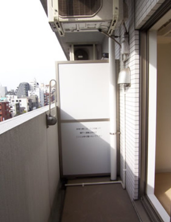 KDX文京千石レジデンスのバルコニー|※別室参考写真です。