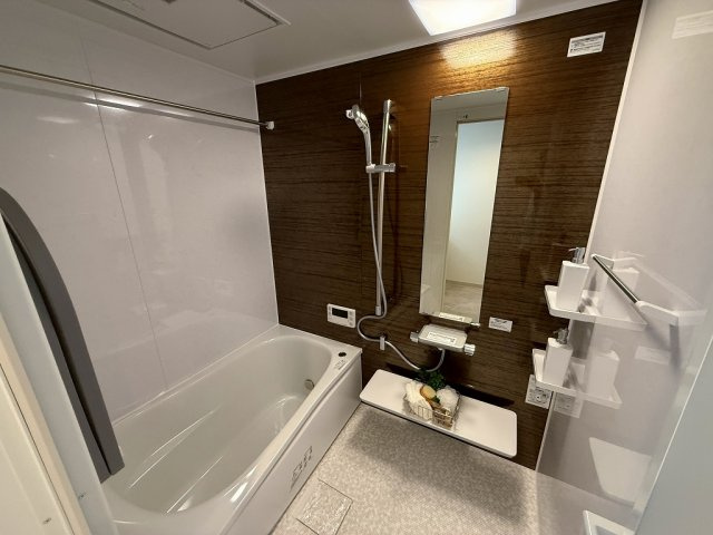 ユニベール宝塚の浴室|浴室乾燥機付き