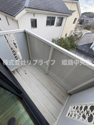 ローズハイツのバルコニー