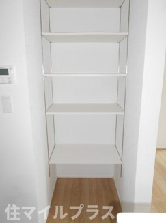 【収納】 | 郡山市富田町坦ノ越新築一戸建て1棟 | 専用の収納スペースです