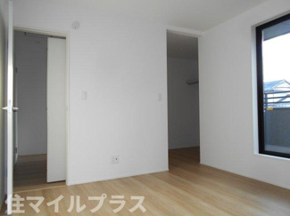 【洋室】 | 郡山市富田町坦ノ越新築一戸建て1棟 | きれいな洋室です