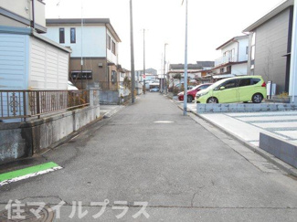 【前面道路含む現地写真】 | 郡山市富田町坦ノ越新築一戸建て1棟 | 前面道路含む現地写真です