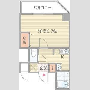 エイチ・ツー・オー今福の間取り