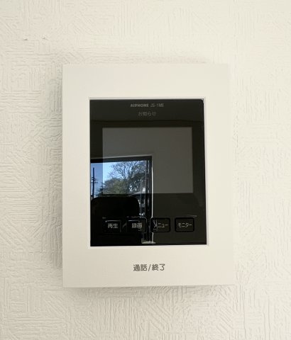 中央区笠井新田町第3　2号棟の防犯設備|急な来客にもインターホンで対応ができますね。