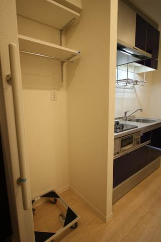 ヴィラ・コートの設備|室内洗濯機置き場♪