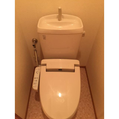 【トイレ】 | ボヌール高円寺 | 温水洗浄便座。