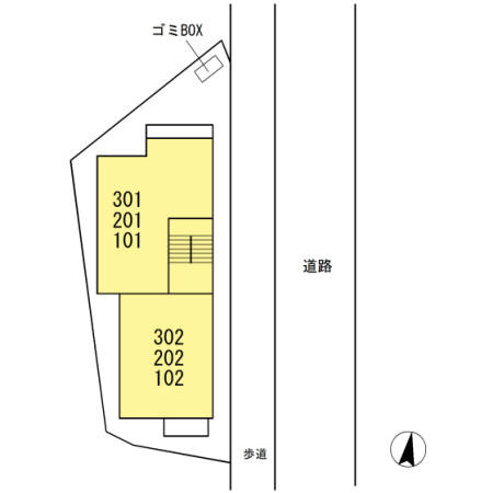 【区画図】 | P.O.M 分倍河原