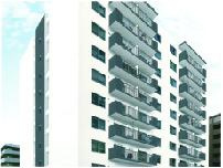 エスペランサ魚崎の外観|白とグレーのツートン