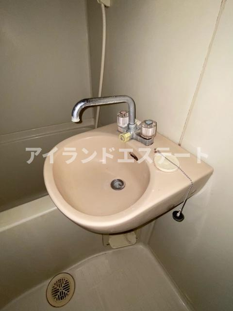 シャンテ三宿　ペット相談可　2人入居相談可　ネット無料の洗面所