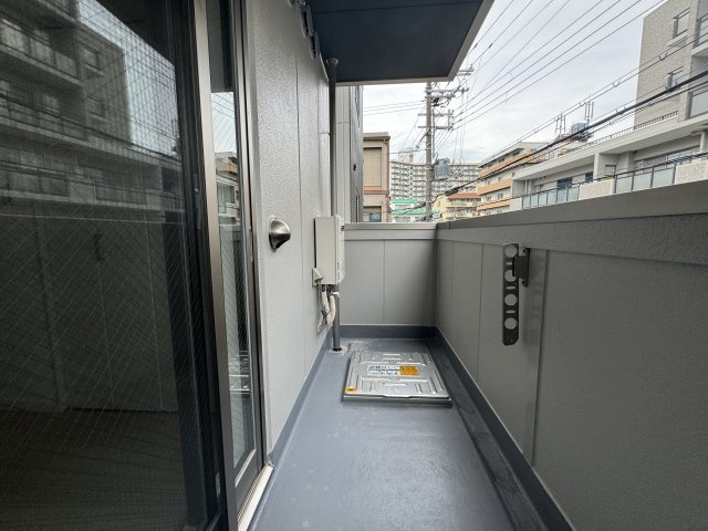 ソリティア芦屋西のバルコニー