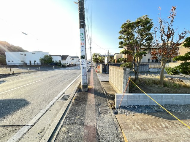 新築戸建・新築建売　太田市本町第1　太田小・西中の前面道路含む現地写真