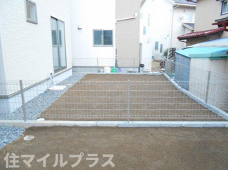 【庭】 | 郡山市安積荒井2丁目新築一戸建て2棟 | お庭の付いた物件です