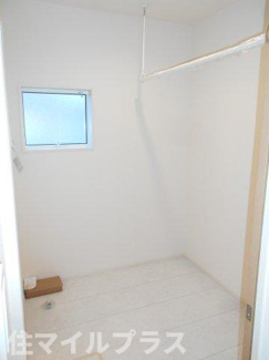 【ランドリースペース】 | 郡山市安積荒井2丁目新築一戸建て2棟