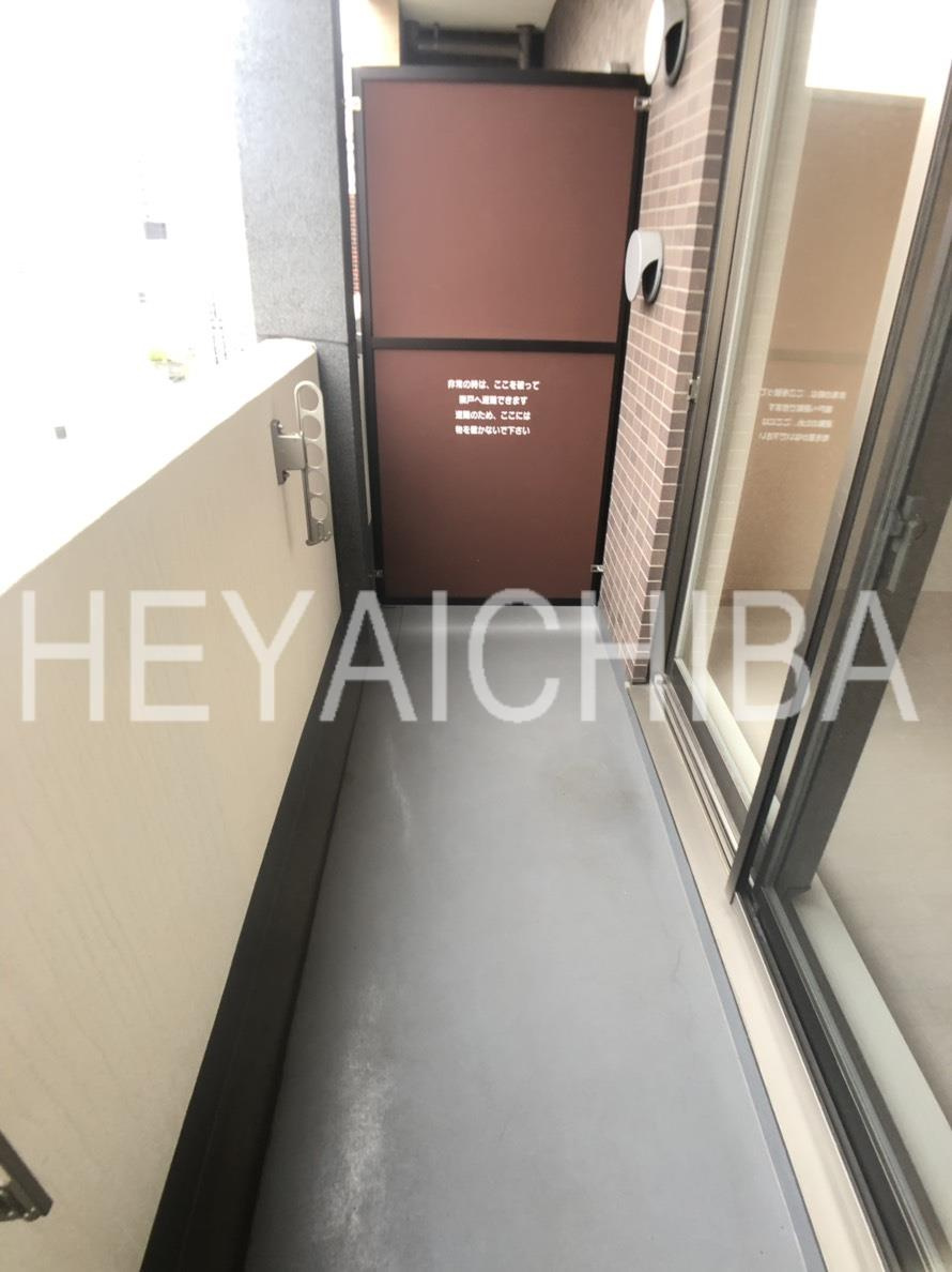 フォンターナ入谷のバルコニー