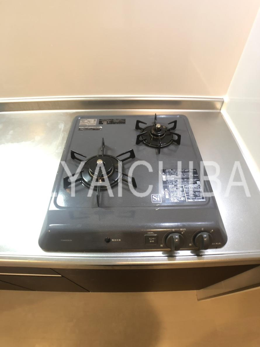 フォンターナ入谷のキッチン|2口コンロ