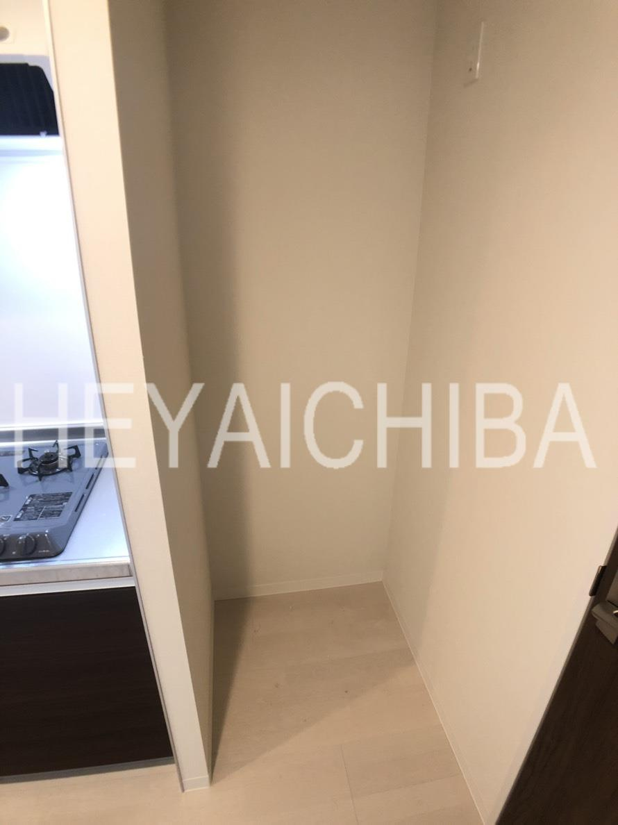 フォンターナ入谷のキッチン|冷蔵庫置場