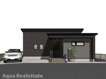 丸亀市飯野町東分の新築一戸建の完成予想図|外観の完成予想図です