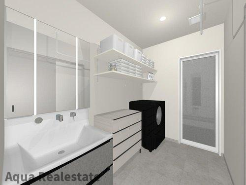 丸亀市飯野町西分の新築一戸建の内装|おしゃれな内装です