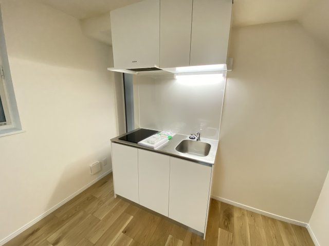 カルム左門町のキッチン